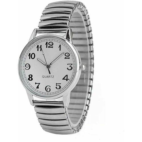 фото Наручные часы часы наручные унисекс/время под рукой, серебряный нет бренда