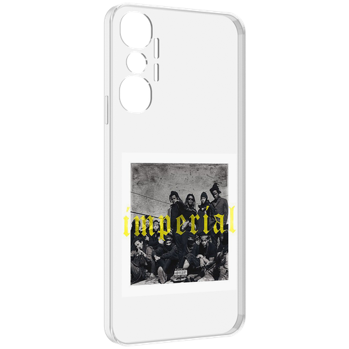 Чехол MyPads Denzel Curry - Imperial для Infinix Hot 20 4G задняя-панель-накладка-бампер чехол mypads denzel curry zuu для infinix hot 20 5g задняя панель накладка бампер