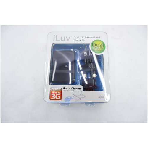 Зарядное устройство iLuv Travel Adapter Kit iAD110 набор адаптеров apple world travel adapter kit белый