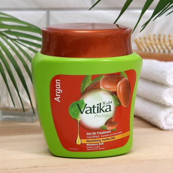 Маска для волос Vatika Argan мягкое увлажнение, 500 г