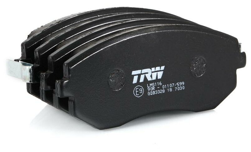 TRW колодки тормозные ПЕР SUBARU FORESTER 01- 165 GDB3328