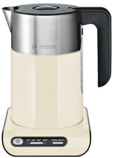 Чайник Bosch TWK 8617P 2400 Вт бежевый 1.5 л металл/пластик