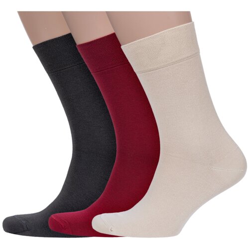 фото Мужские носки diwari, 3 пары, размер 25, мультиколор