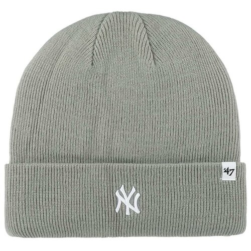 Шапка 47BRAND Centerfield Cuff Knit New York Yankees (серый) B-CFDCN17ACE-GY