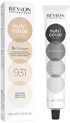 Краситель прямого действия Revlon Professional Nutri Color Filters 3 In 1 Cream 931 Light beige, 100 мл