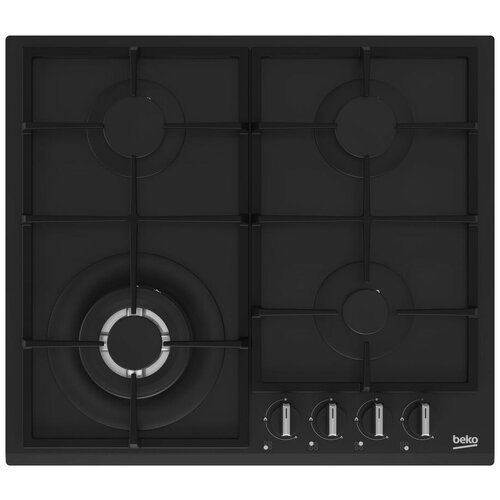 Газовая варочная панель Beko HIYG 64225 SBO независимая черный 3257500₽