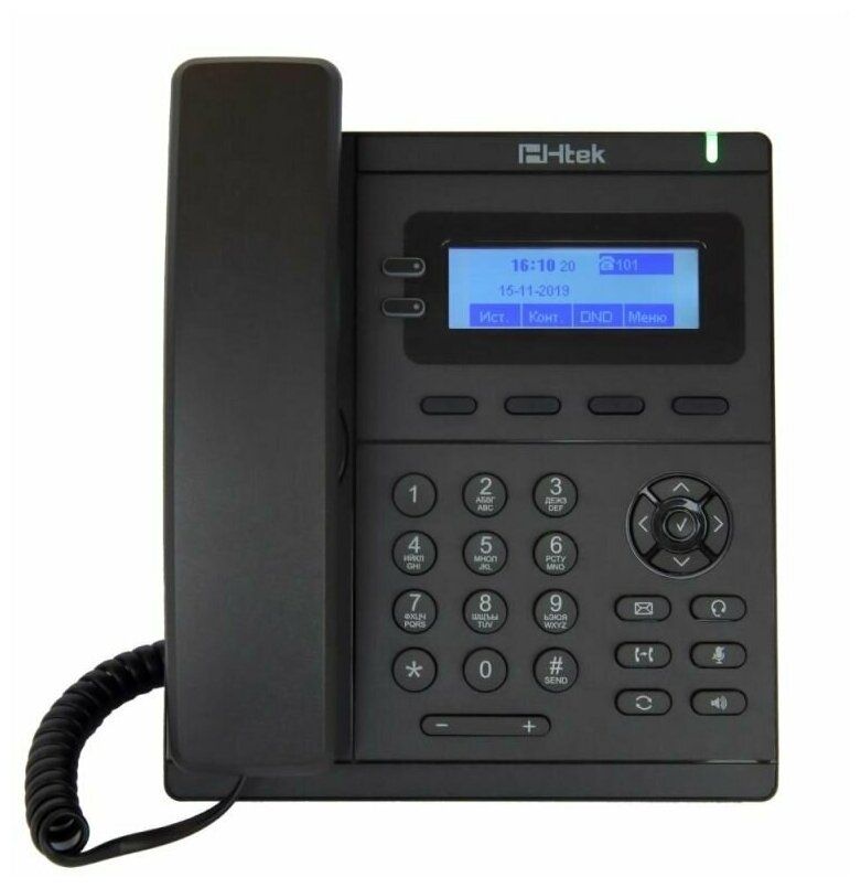 Проводной SIP телефон Htek UC902SP RU (POE БП в комплекте)