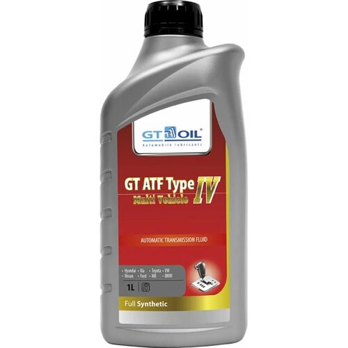 Масло Трансмиссионное Gt Oil Gt Atf Type Iv Multi Vehicle Синтетическое 1 Л 8809059407905 GT OIL арт. 8809059407905