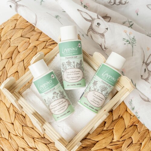 Экстракт Лапино для купания малышей Lappino Набор 3шт30мл 299₽