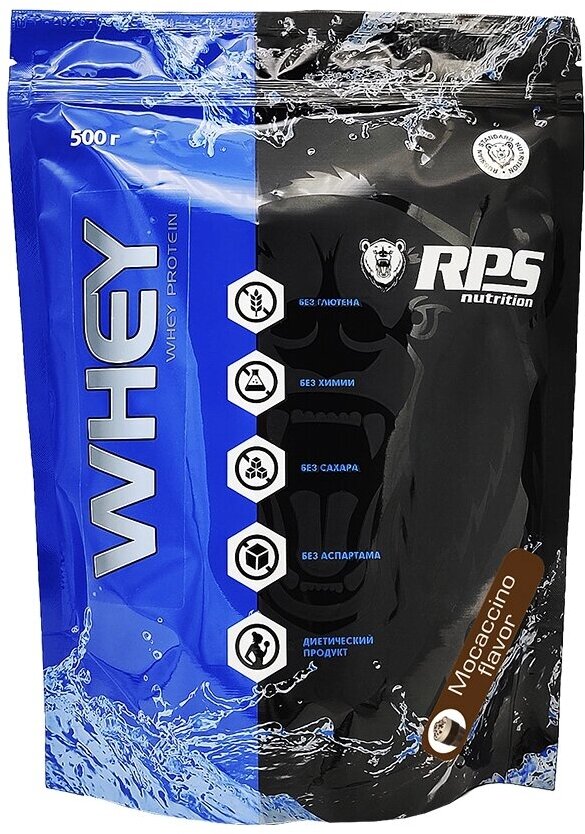 RPS Whey Protein, 500 гр. (мокачино)