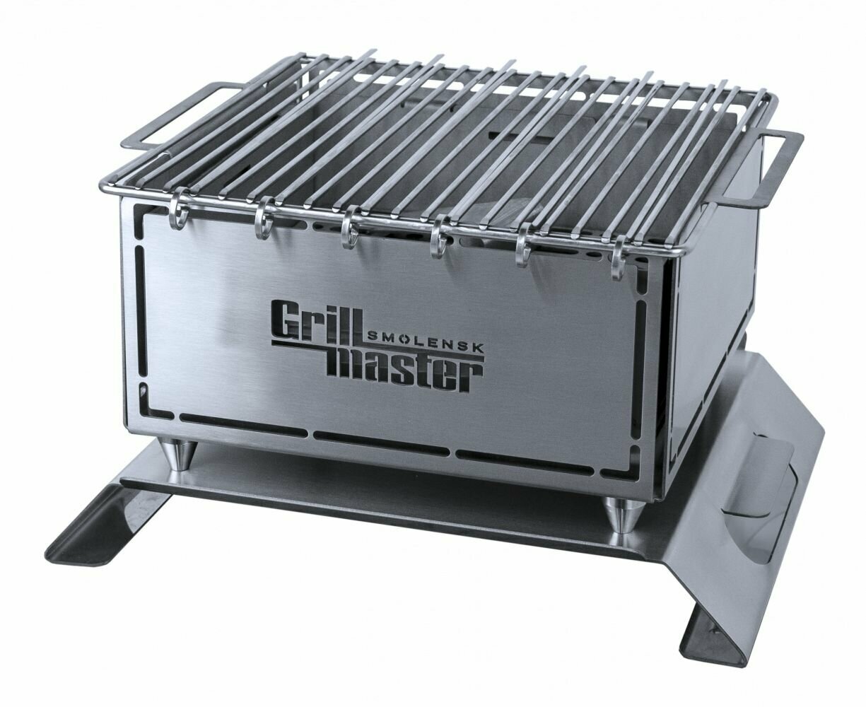 Мангал настольный угольный подарочный HOT GRILL GM300PLUS GRILL MASTER - фотография № 1