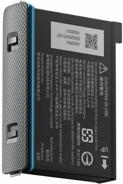 Аккумуляторная батарейка для камеры для экшн-камеры Insta360 X3 Battery 1800 Mah