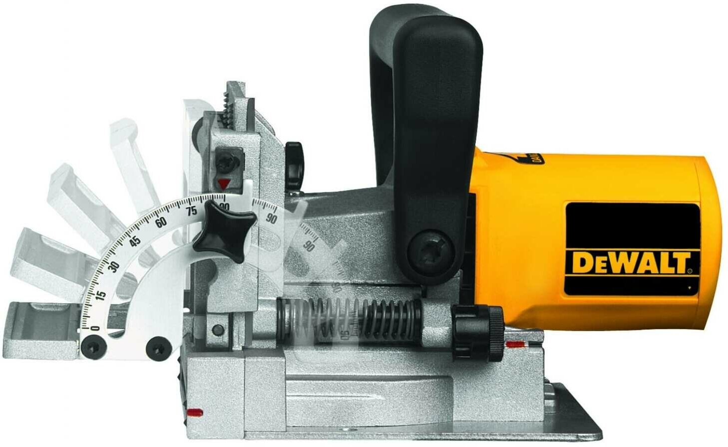 Ламельный (шпоночный) фрезер DeWALT DW 682 K, 600 Вт желтый - фотография № 3