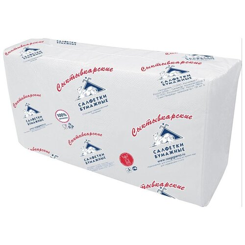 Салфетки бумажные 33x33см, 2-слойные Profi Pack, белые, 200шт.