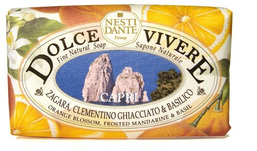 Nesti Dante Мыло кусковое Dolce Vivere Capri, 250 г