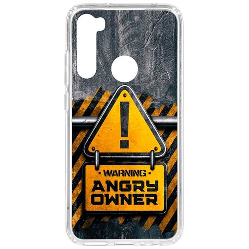фото Чехол на xiaomi redmi note 8 kruche print angry owner