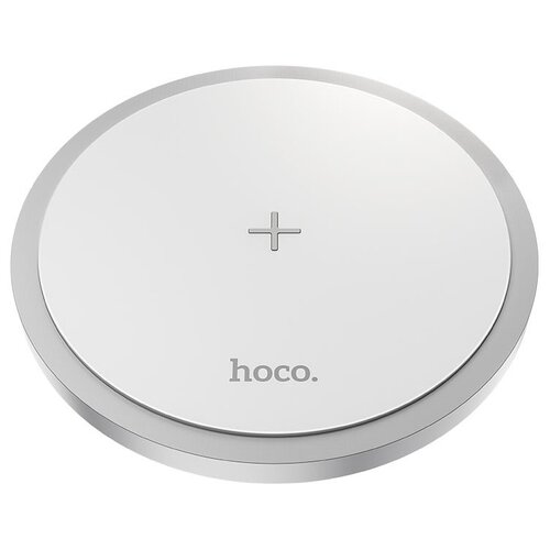 Беспроводное зарядное устройство Hoco CW26 Powerful, мощность Qi: 5 Вт, 7.5 Вт, 10 Вт, 15 Вт, Global, белый