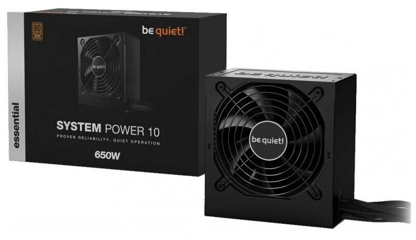 Блок питания 650W Be Quiet System Power 10