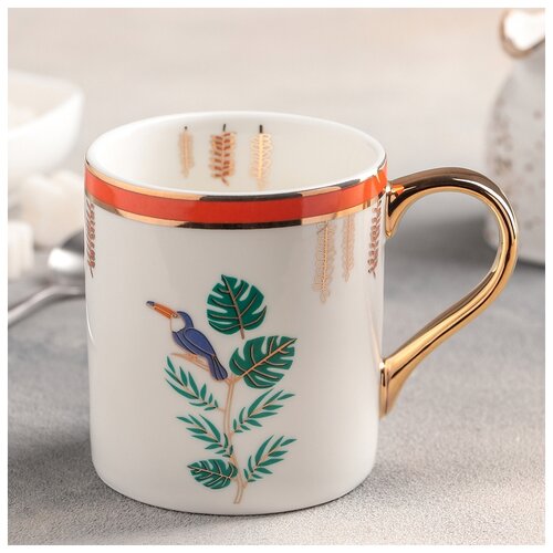 фото Кружка "тукан" 350 мл, 12х8х9 см 4344056 сима-ленд
