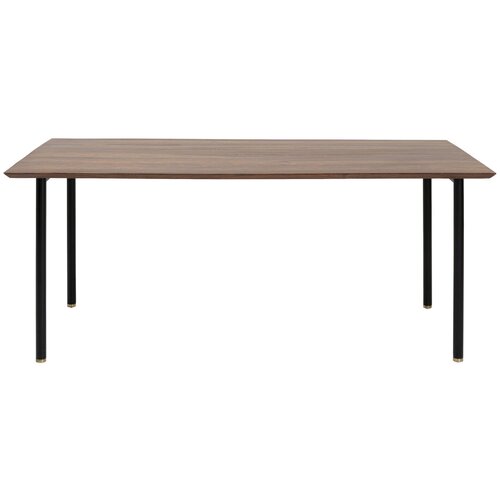 фото Kare design стол ravello, коллекция "равелло" 200*76*100, палисандр, сталь, коричневый