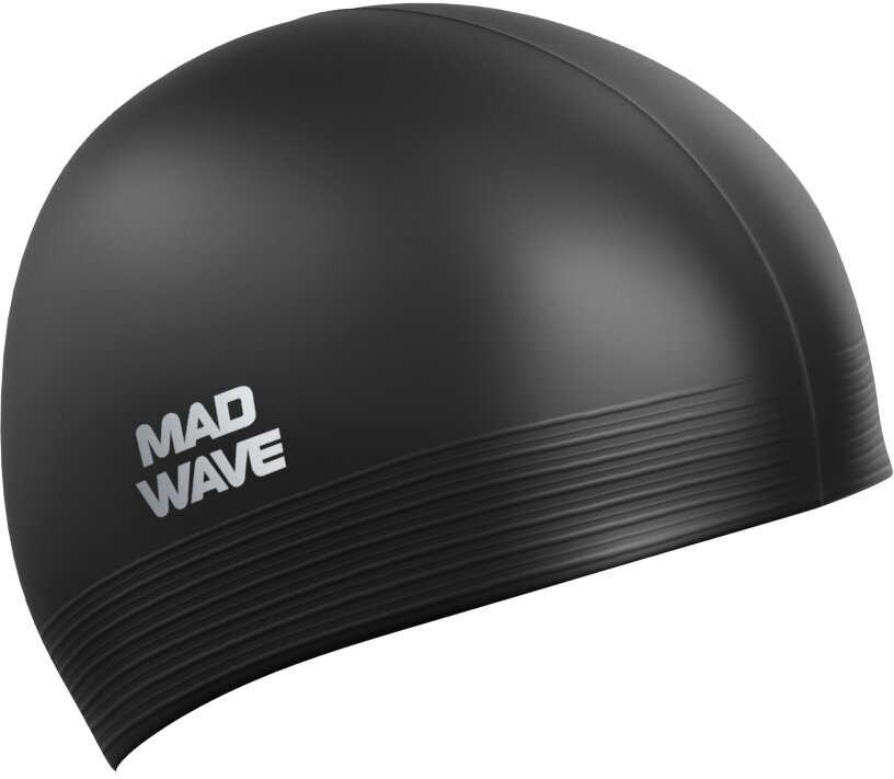 Латексная шапочка MAD WAVE SOLID, Black - фотография № 1