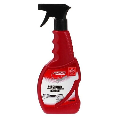 Очиститель стекол фар и зеркал 3ton зимний спрей 550 мл ТН-521 257₽