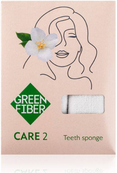 Спонж для чистки зубов Green Fiber CARE 2 - фотография № 3