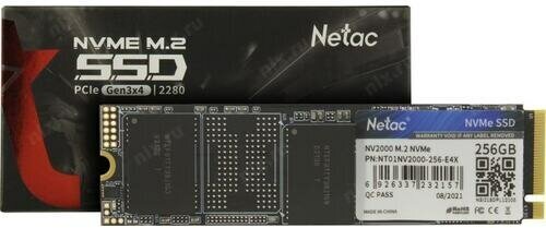 Накопитель SSD Netac M.2 2280 NV2000 NVMe PCIe 512GB (NT01NV2000-512-E4X) - фото №2