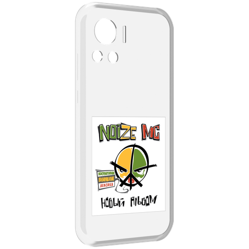 Чехол MyPads Новый альбом Noize MC для Motorola Edge 30 Ultra задняя-панель-накладка-бампер