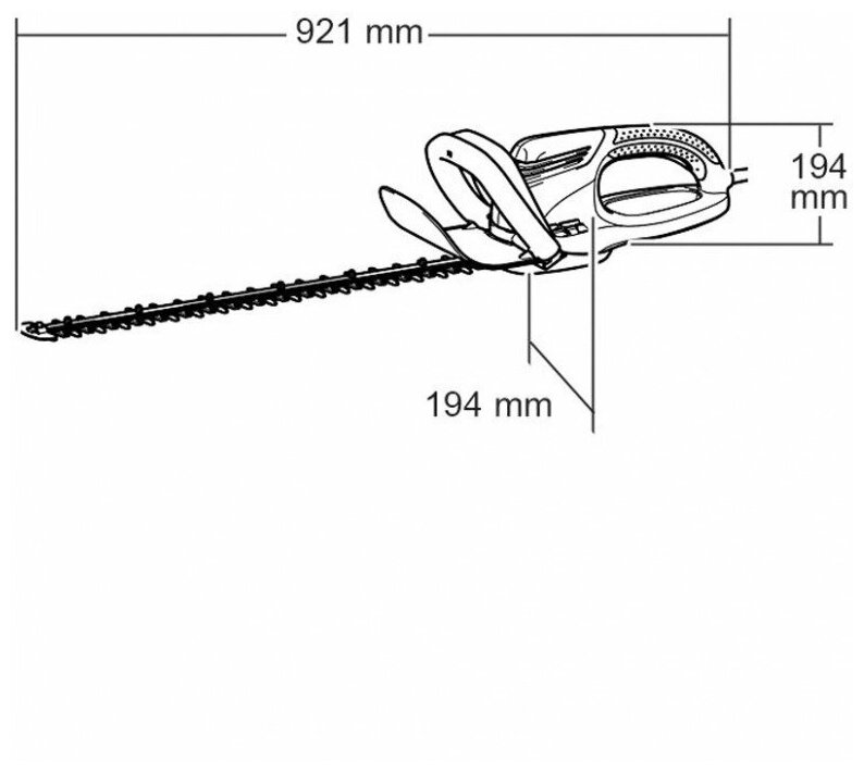 Кусторез сетевой 520мм - 400Вт Makita UH5261