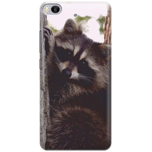 фото Cиликоновый чехол на xiaomi mi 5s / сяоми ми 5 эс с принтом "енотик" gosso