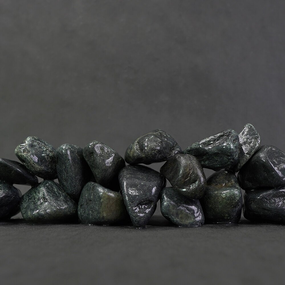 Камни для бани и сауны Нефрит окат 60-120мм 10 кг - фотография № 3