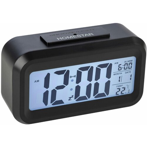 Электронные часы HomeStar HS-0110 черные 104305 96600₽