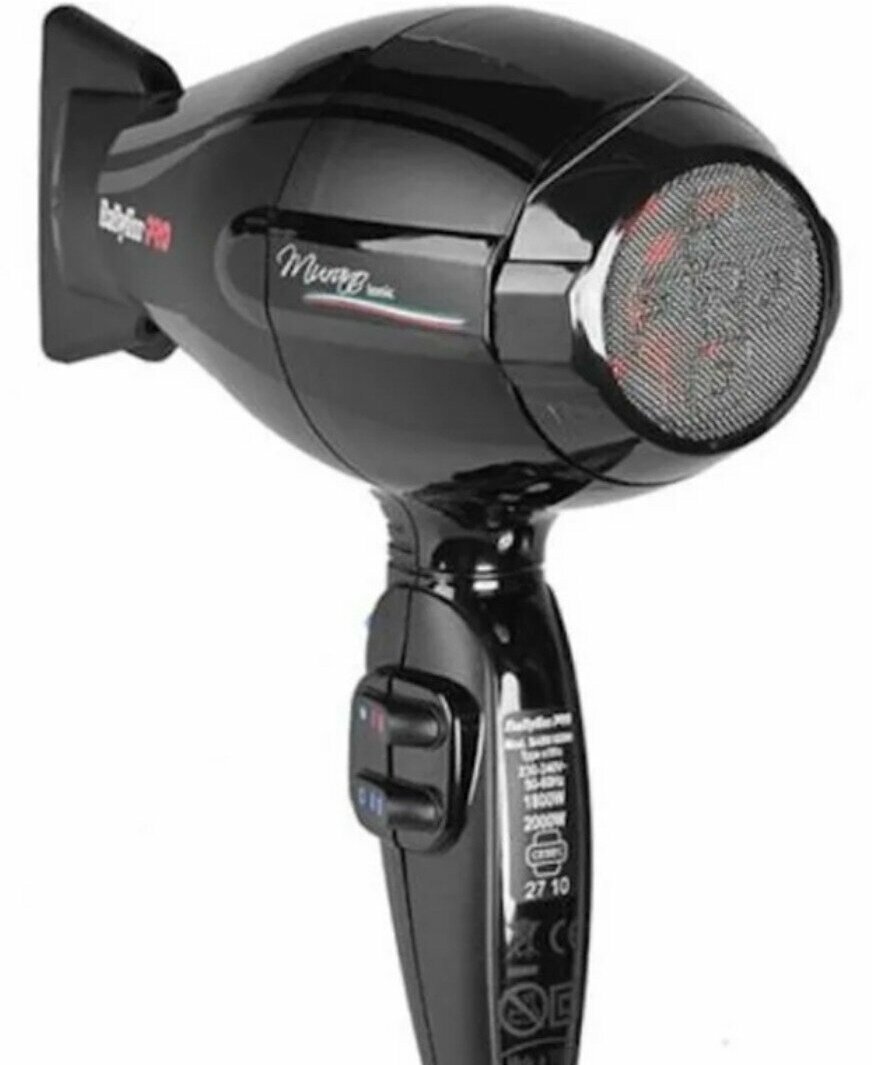 Babyliss Фен MURANO Ionic compact 2000 Вт 1 шт (Babyliss, ) - фото №6