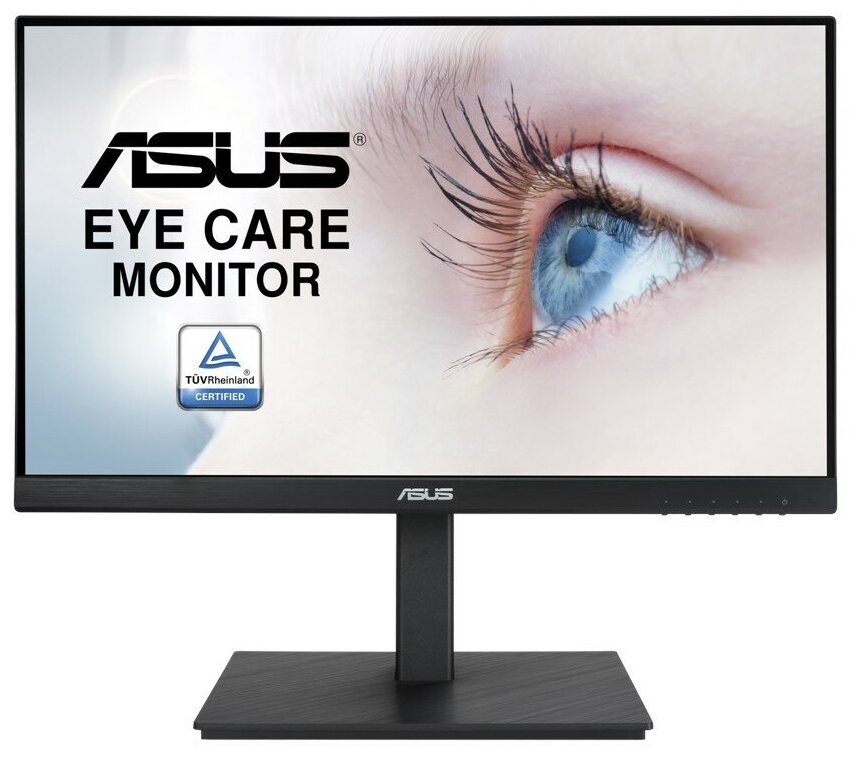 Монитор Asus 21.5" VA229QSB черный IPS LED 4ms 16:9 HDMI M/M матовая HAS Piv 250cd 178гр/178гр 1920x1080 75Hz FreeSync VGA DP FHD USB 4.6кг