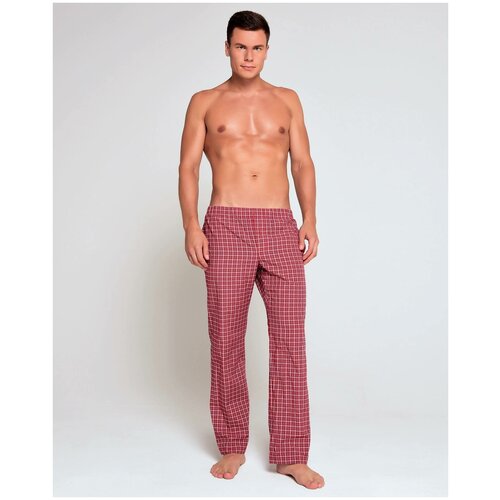 Брюки Vanita Courage, пояс на резинке, карманы, размер L (50), красный