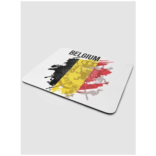 Коврик для мышки Флаг Бельгии