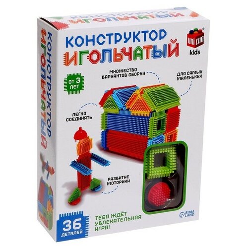 фото Конструктор игольчатый, 36 деталей newstore