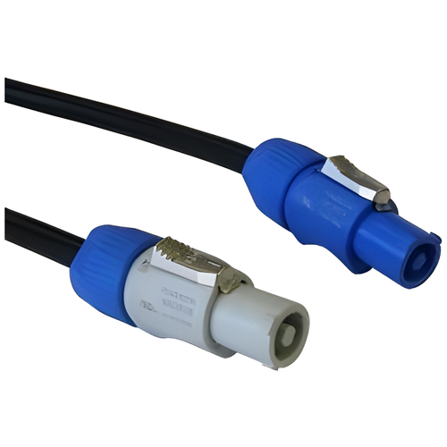 DB Technologies DPC15 силовой кабель PowerCon-PowerCon для подключения DVA, 0.5 м кабель силовой schuko powercon silver star power cable x powercon 16a x20046 1 5m