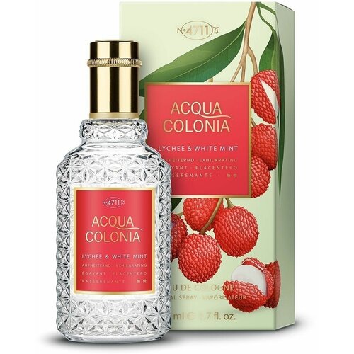 4711 MAURER & WIRTZ Acqua Colonia Lychee & White Mint Одеколон 100 мл