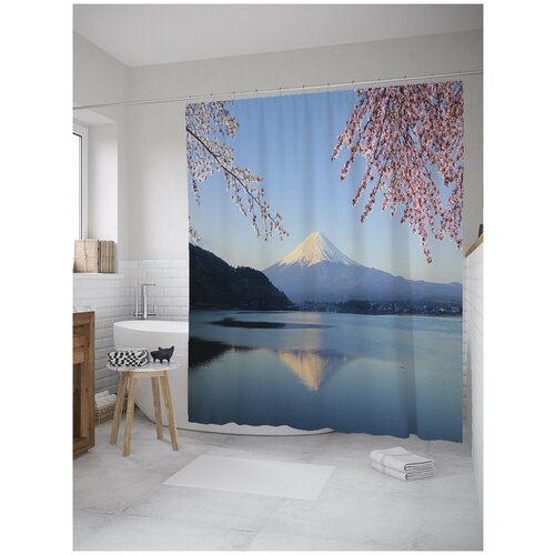 фото Штора для ванной joyarty горная свежесть 180х200 (sc-8295)