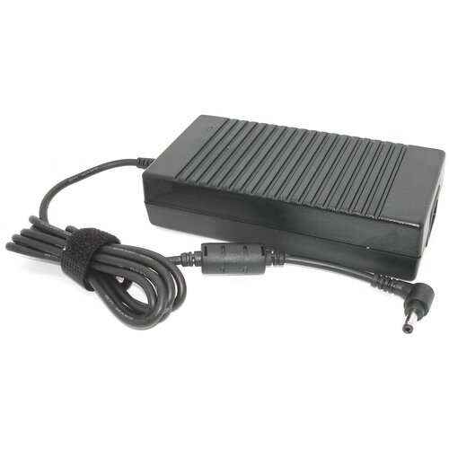 блок питания сетевой адаптер asx для ноутбуков acer 19v 3 42a 65w 5 5x1 7 мм черный с сетевым кабелем Блок питания (сетевой адаптер) для ноутбуков Asus 19V 9.5A 180W 5.5x2.5 мм черный, с сетевым кабелем