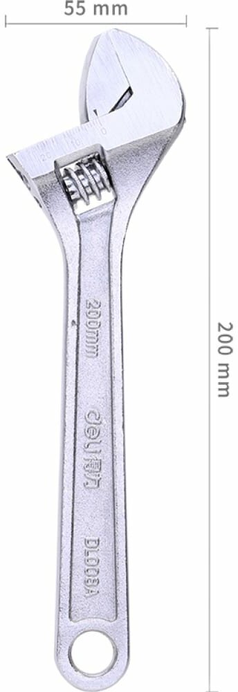 DELI Разводной ключ DL008A 98308