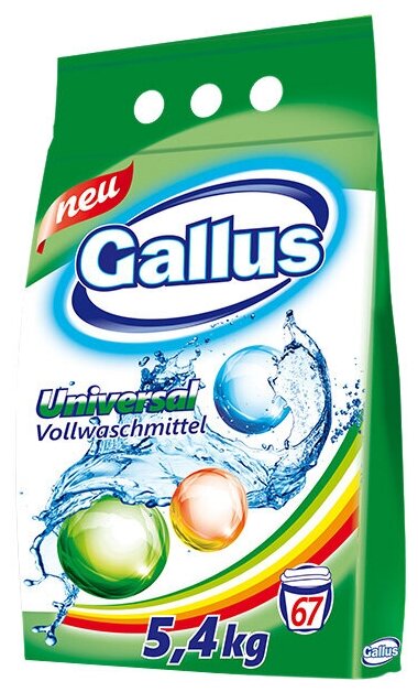   Gallus Vollwaschmittel , 5.4 