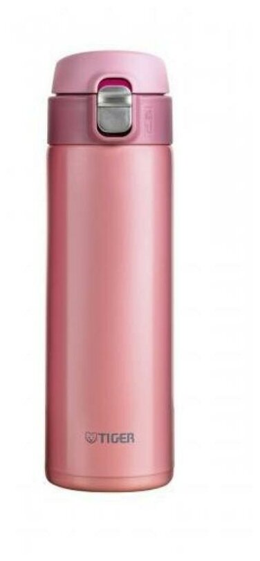 Термокружка Tiger MMJ-A 0,6 литра, розовая