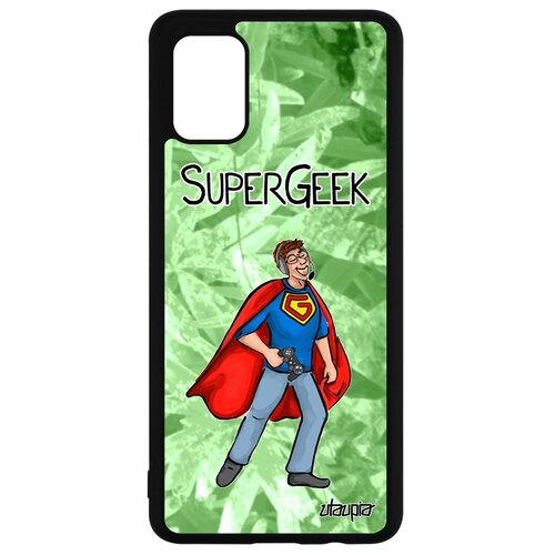 фото Чехол на мобильный galaxy a51, "супергик" комичный игрок utaupia