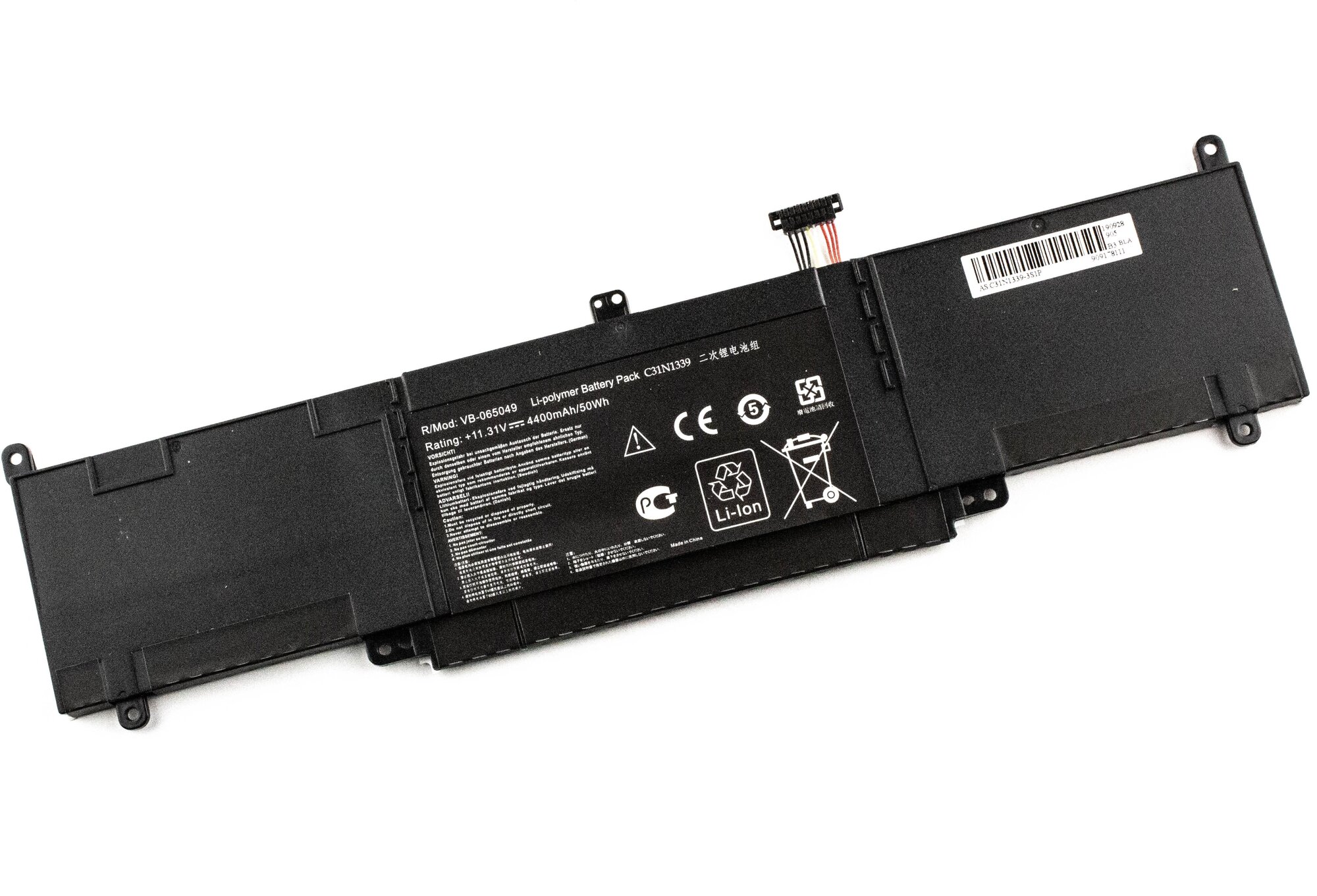 Аккумулятор для Asus UX303L (11.3V 4400mAh) p/n: C31N1339