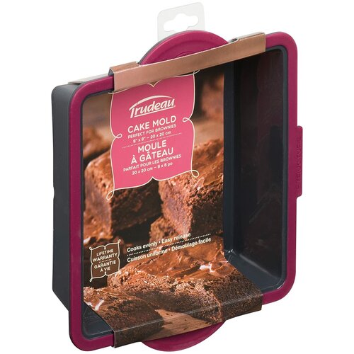 Форма STRUCTURE для выпечки кекса, торта квадратная 20х20 см