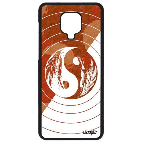 фото Чехол для xiaomi redmi note 9s, "инь и ян" символ экилибр utaupia