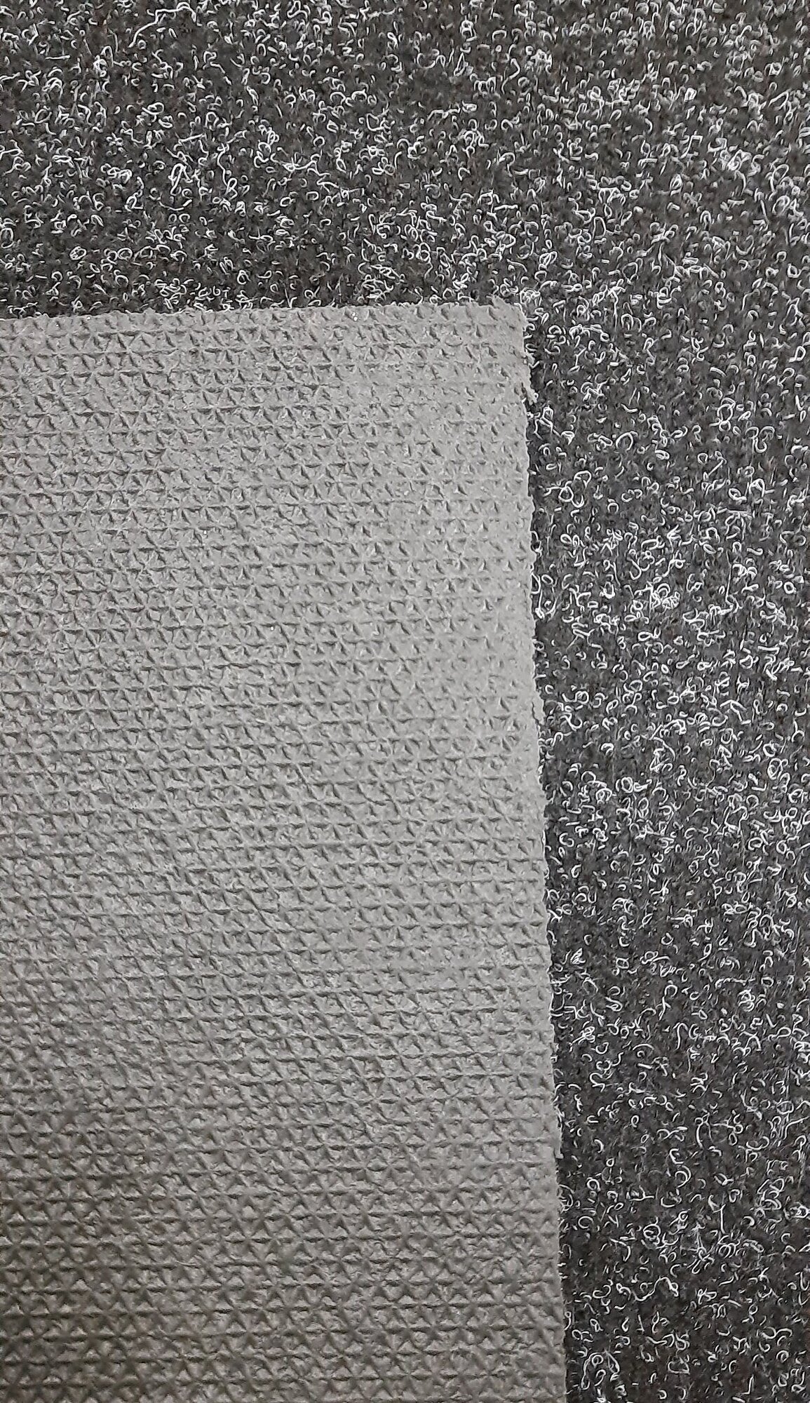 Ковровая дорожка на резине, ковролин на резине, придверный коврик, GENT, IDEAL, черный, 1.2*3 м (ковер, палас) - фотография № 6